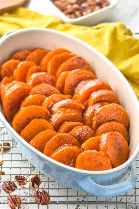 How many sugar are in candied sweet potatoes - calories, carbs, nutrition