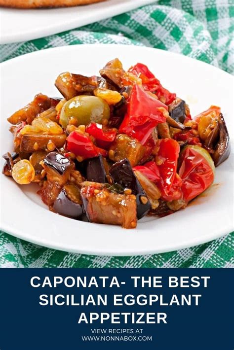 How many sugar are in caponata eggplant sicilian 2 oz - calories, carbs, nutrition