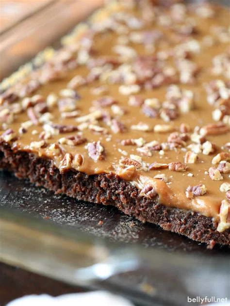 How many sugar are in caramel pecan brownie - calories, carbs, nutrition
