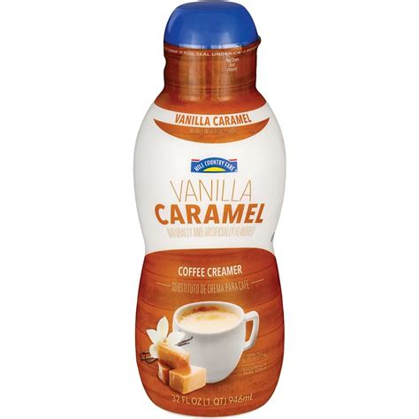 How many sugar are in caramel vanilla coffee creamer - calories, carbs, nutrition