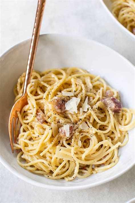 How many sugar are in carbonara sauce - calories, carbs, nutrition