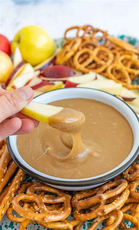 How many sugar are in carmel dip - calories, carbs, nutrition