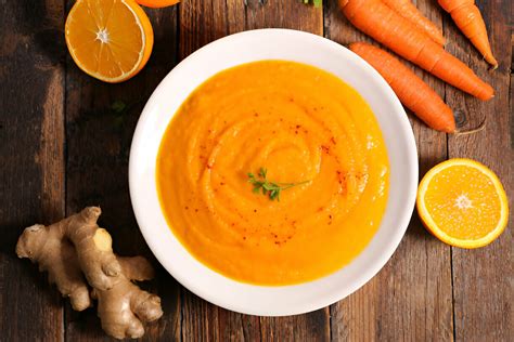 How many sugar are in carrot and ginger soup (4946.0) - calories, carbs, nutrition