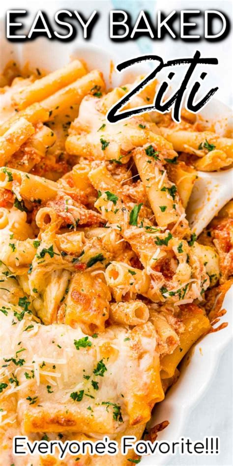 How many sugar are in casserette baked ziti - calories, carbs, nutrition