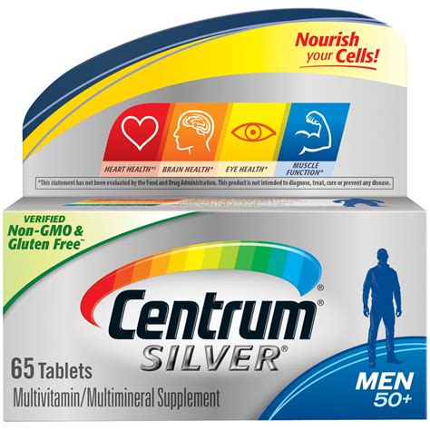 How many sugar are in centrum silver - calories, carbs, nutrition