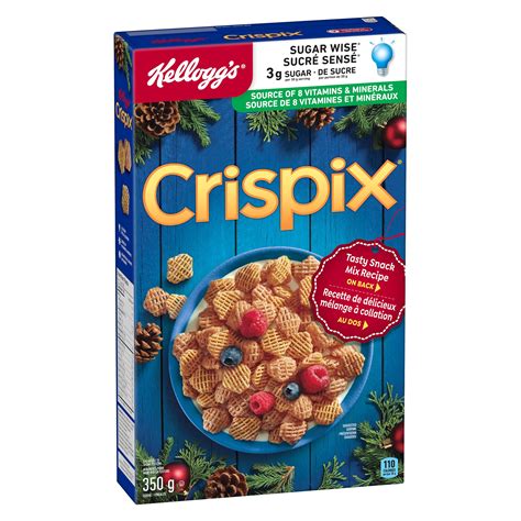 How many sugar are in cereal crispix bulk 1 cup - calories, carbs, nutrition