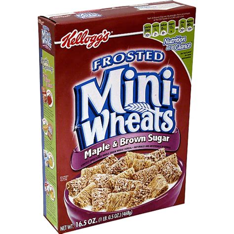 How many sugar are in cereal frosted mini wheats bulk 1 cup - calories, carbs, nutrition