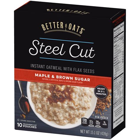 How many sugar are in cereal oatmeal steel cut 6 oz ladle - calories, carbs, nutrition