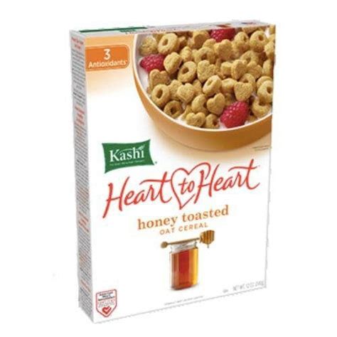 How many sugar are in cereals ready-to-eat, kashi heart to heart, honey toasted oat - calories, carbs, nutrition