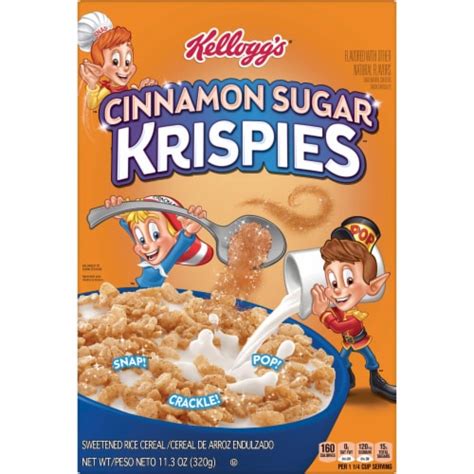 How many sugar are in cereals ready-to-eat, kellogg, kellogg's frosted rice krispies - calories, carbs, nutrition