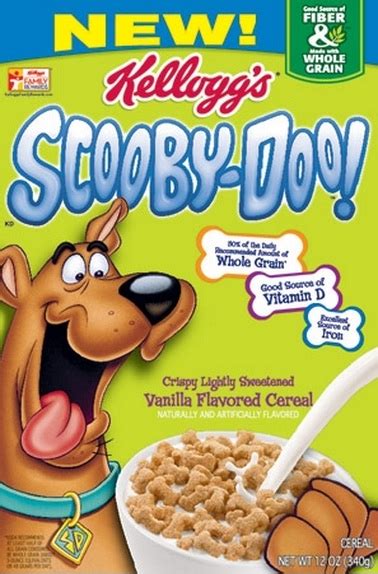 How many sugar are in cereals ready-to-eat, kellogg scooby-doo! cereal - calories, carbs, nutrition