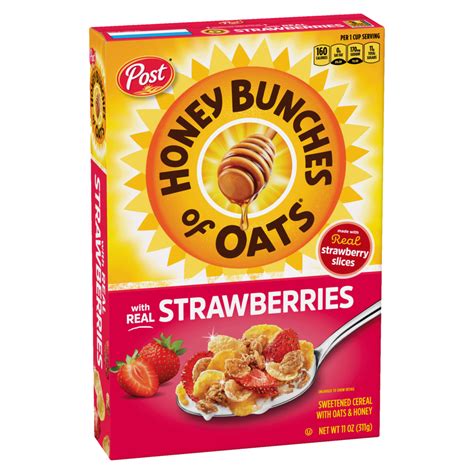 How many sugar are in cereals ready-to-eat, post, honey bunches of oats, pecan bunches - calories, carbs, nutrition