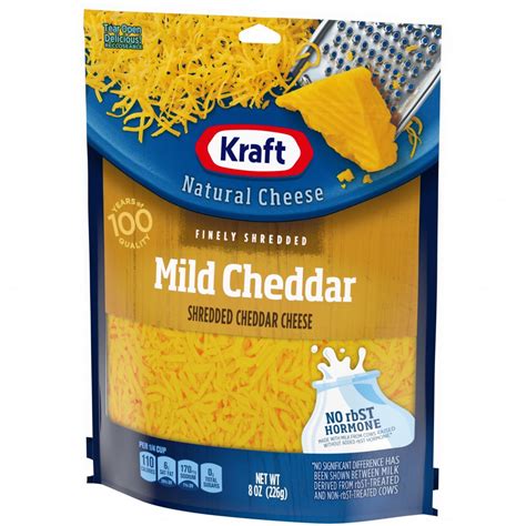 How many sugar are in cheddar cheese, shredded - calories, carbs, nutrition