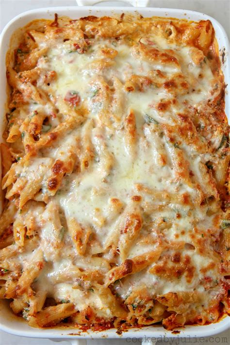 How many sugar are in cheese and spinach baked penne - calories, carbs, nutrition