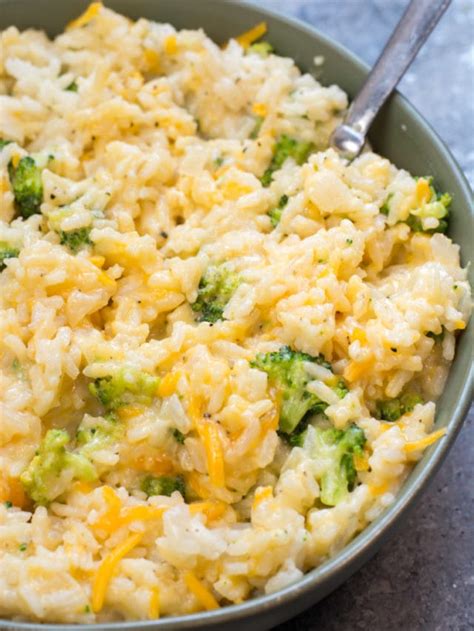 How many sugar are in cheesy broccoli rice - calories, carbs, nutrition