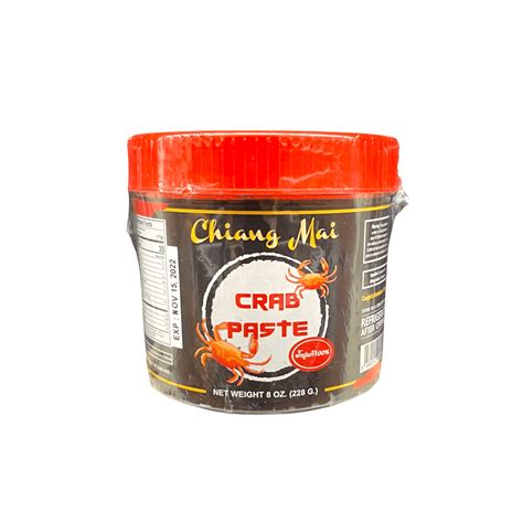 How many sugar are in chiang mai paste - calories, carbs, nutrition