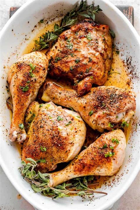 How many sugar are in chicken 8 cut baked plain 1 pc - calories, carbs, nutrition