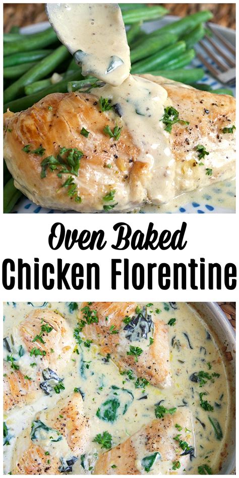 How many sugar are in chicken breast florentine, baked - calories, carbs, nutrition