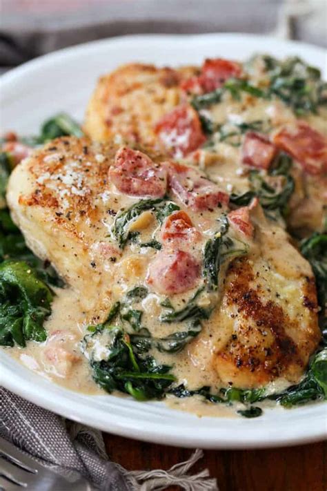 How many sugar are in chicken breast florentine - 4 oz. - calories, carbs, nutrition