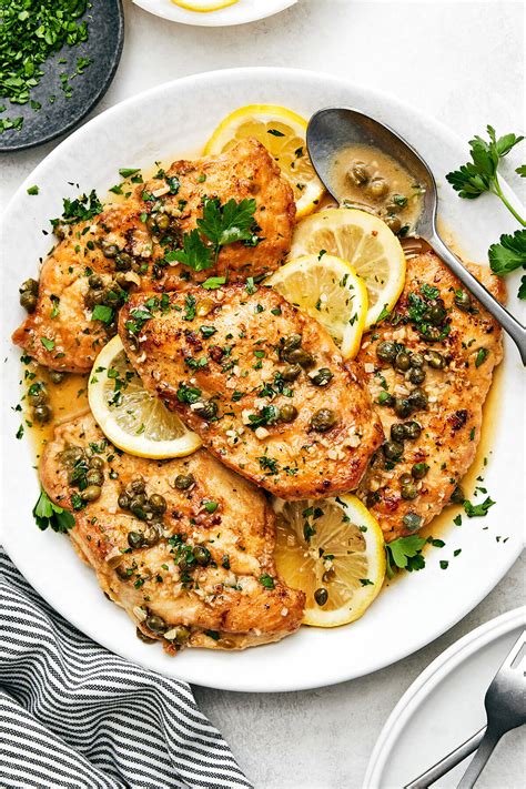 How many sugar are in chicken breast piccata - calories, carbs, nutrition