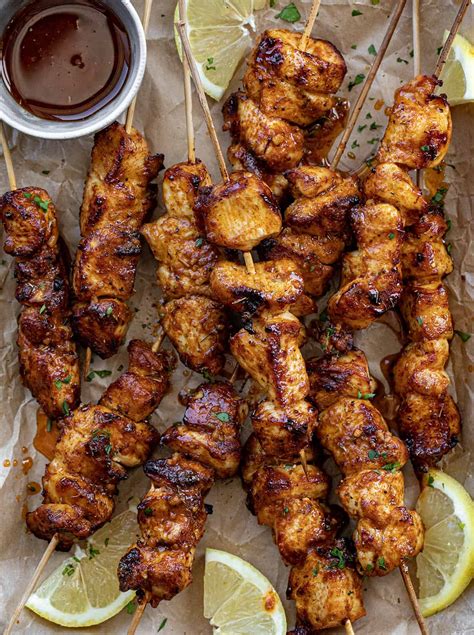 How many sugar are in chicken breast rndm lemon pepper skewer 1 ea - calories, carbs, nutrition