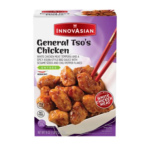 How many sugar are in chicken breast tempura battered general tso 8 oz - calories, carbs, nutrition