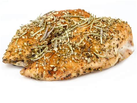 How many sugar are in chicken breast with rosemary & garlic - calories, carbs, nutrition