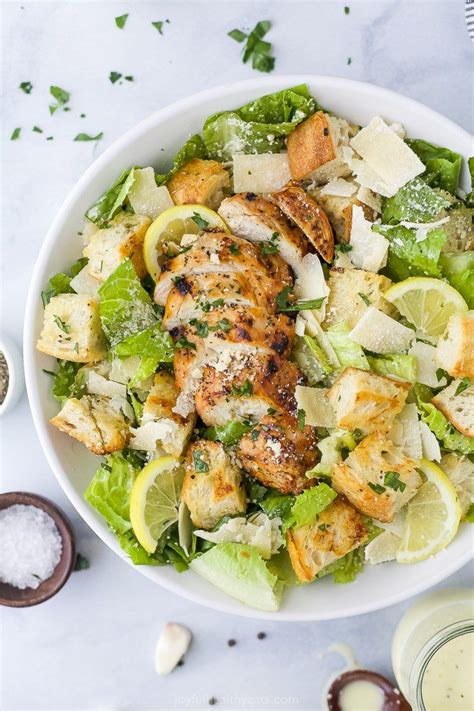 How many sugar are in chicken caesar salad - half order - calories, carbs, nutrition