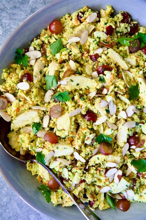 How many sugar are in chicken couscous salad - calories, carbs, nutrition