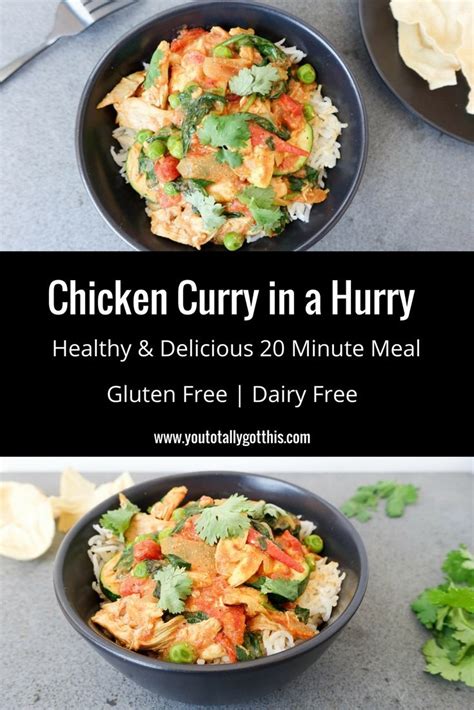 How many sugar are in chicken curry in a hurry - calories, carbs, nutrition