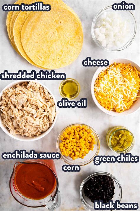 How many sugar are in chicken enchilada - calories, carbs, nutrition