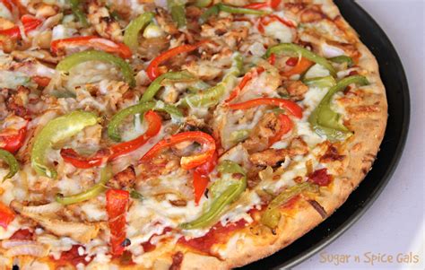 How many sugar are in chicken fajita pizza, personal size - calories, carbs, nutrition