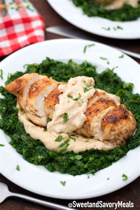 How many sugar are in chicken florentine style - calories, carbs, nutrition