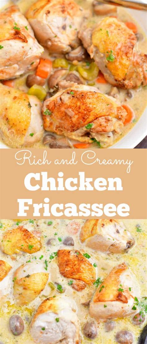 How many sugar are in chicken fricasse - calories, carbs, nutrition