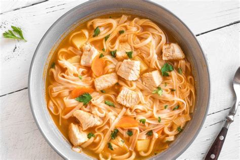 How many sugar are in chicken noodle soup (291.0) - calories, carbs, nutrition