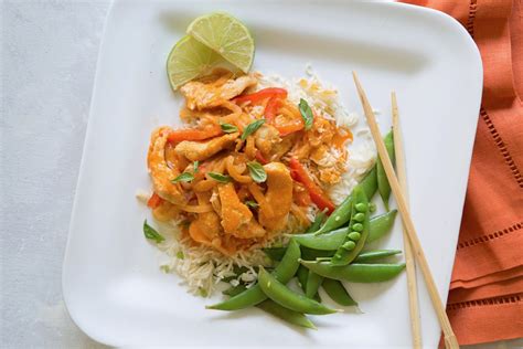 How many sugar are in chicken panang - calories, carbs, nutrition