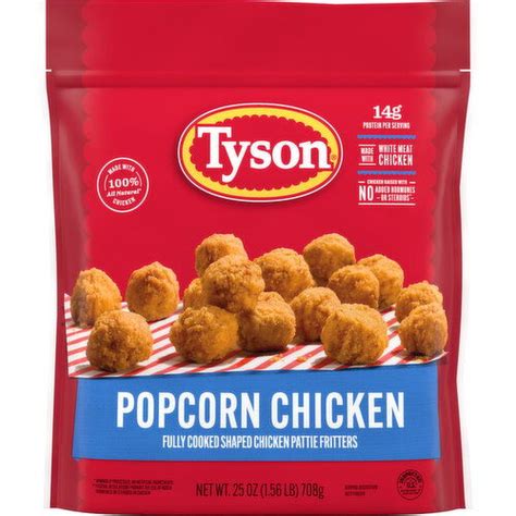 How many sugar are in chicken popcorn fried 4 oz - calories, carbs, nutrition