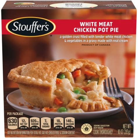 How many sugar are in chicken pot pie - calories, carbs, nutrition