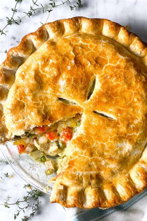 How many sugar are in chicken pot pie - fod - calories, carbs, nutrition