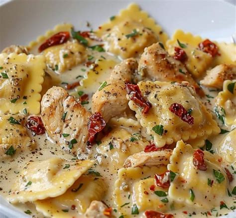 How many sugar are in chicken ravioli - calories, carbs, nutrition