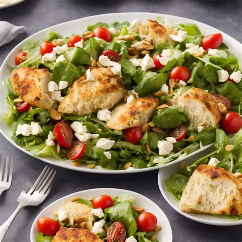 How many sugar are in chicken salad 1/2 ciabatta w/ veggies - calories, carbs, nutrition