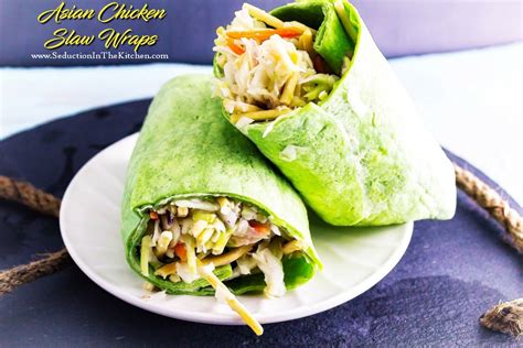 How many sugar are in chicken salad wrap withcole slaw - calories, carbs, nutrition