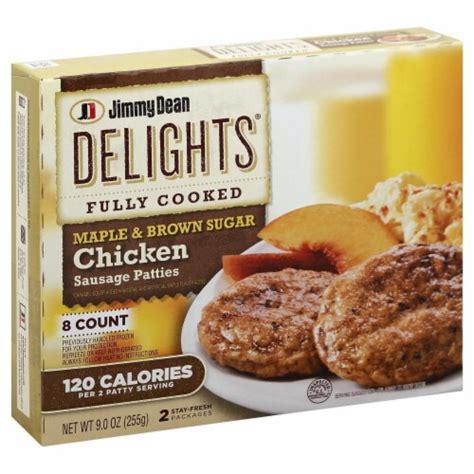 How many sugar are in chicken sausage patty (1-piece) - calories, carbs, nutrition