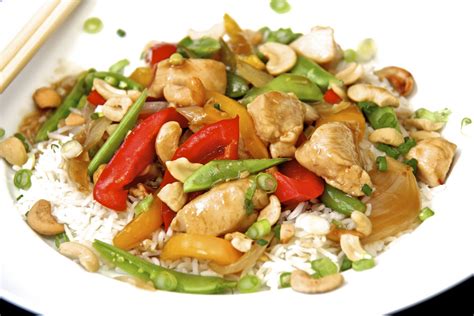 How many sugar are in chicken stir fry with basmati rice small - calories, carbs, nutrition