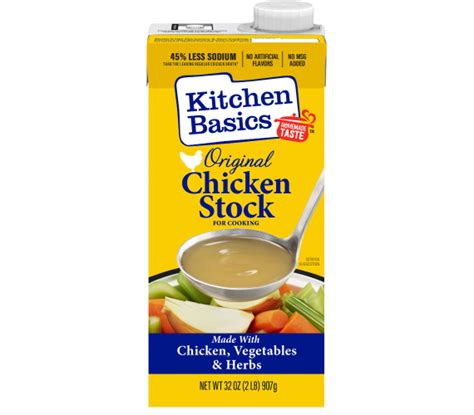 How many sugar are in chicken stock, basic - calories, carbs, nutrition