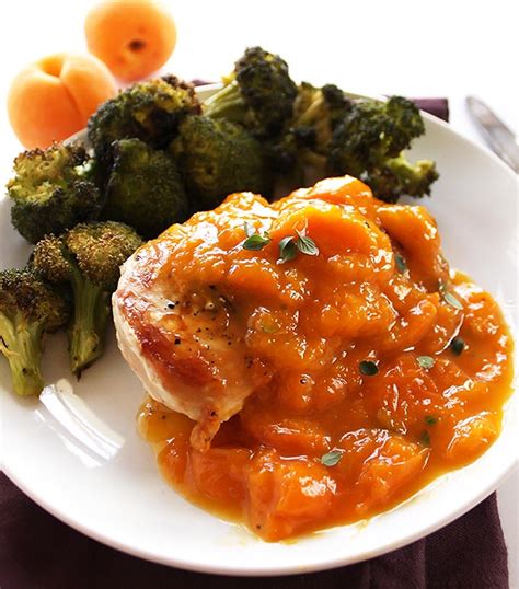 How many sugar are in chicken with apricot glaze - calories, carbs, nutrition