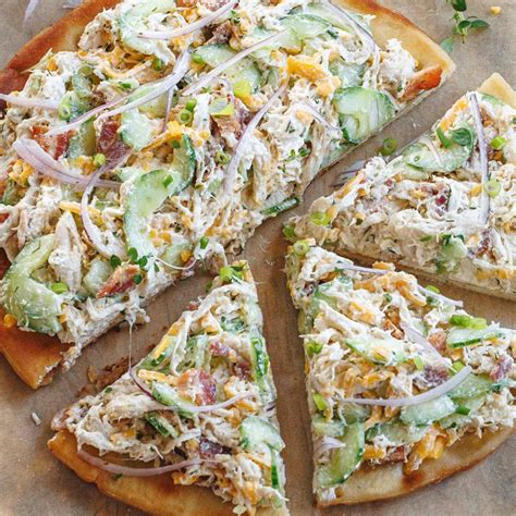 How many sugar are in chicken-bacon ranch flatbread - calories, carbs, nutrition