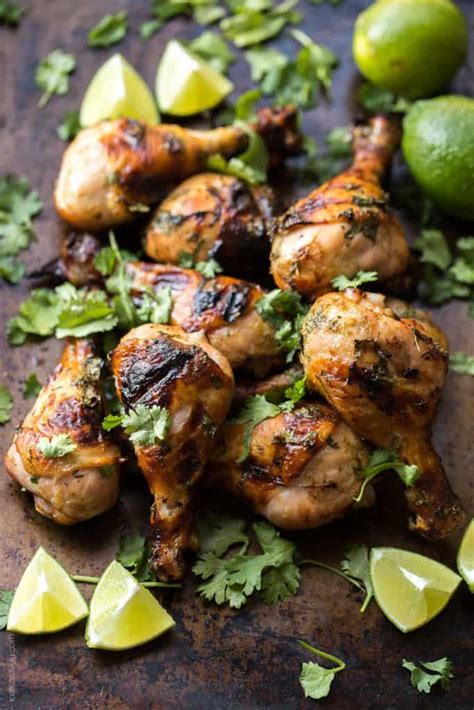 How many sugar are in chipotle lime chicken drumstick - calories, carbs, nutrition