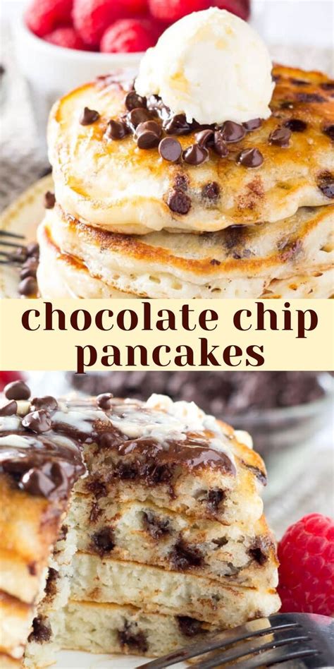 How many sugar are in chocolate chip pancakes - 2 ea. - calories, carbs, nutrition