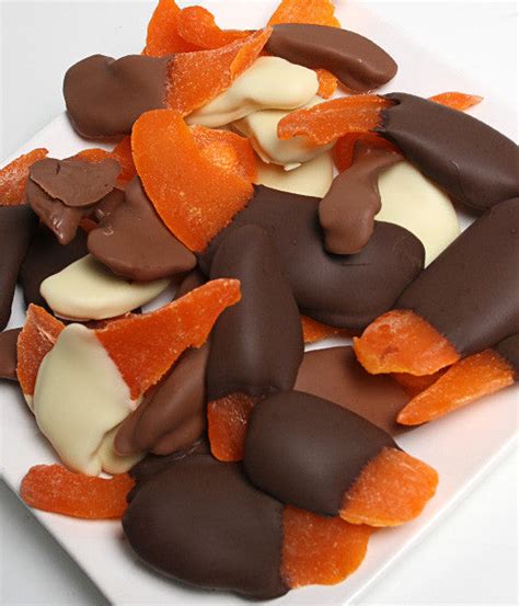 How many sugar are in chocolate dipped papaya & mango (14073.0) - calories, carbs, nutrition